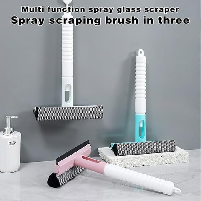 3 in 1 Window Spray Cleaner & Wiper Brush