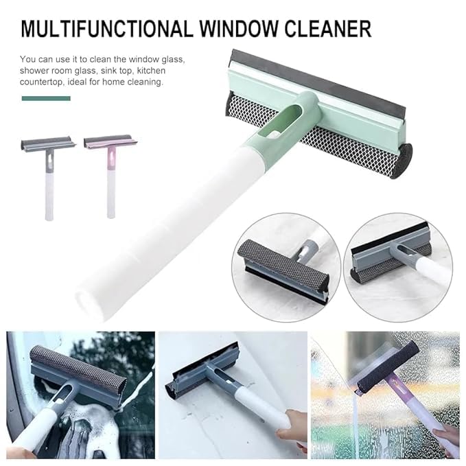 3 in 1 Window Spray Cleaner & Wiper Brush