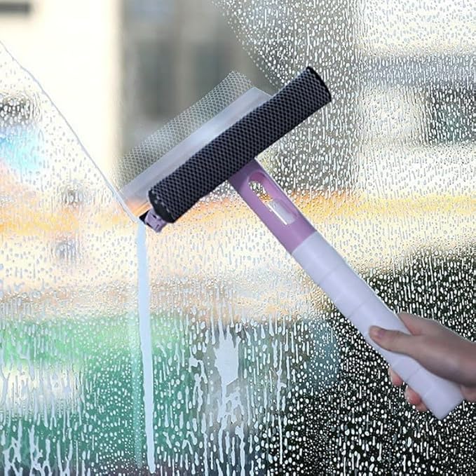 3 in 1 Window Spray Cleaner & Wiper Brush