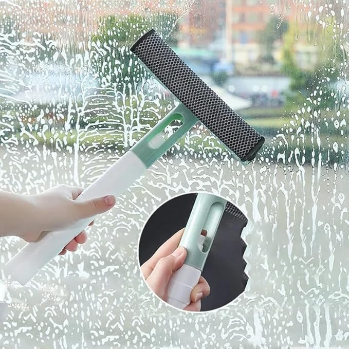 3 in 1 Window Spray Cleaner & Wiper Brush