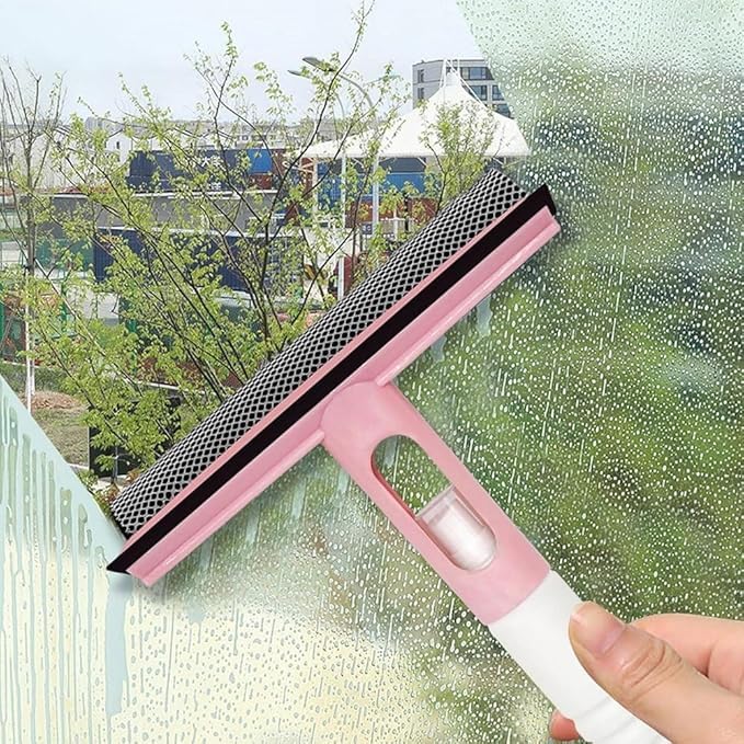 3 in 1 Window Spray Cleaner & Wiper Brush